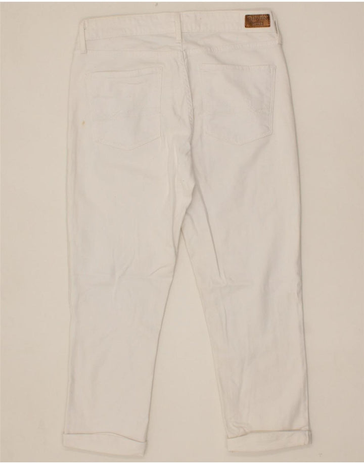 LEVI'S Womens Denizen Modern Cropped Jeans W30 L22 White Vintage Levi's and Second-Hand Levi's from Messina Hembry 