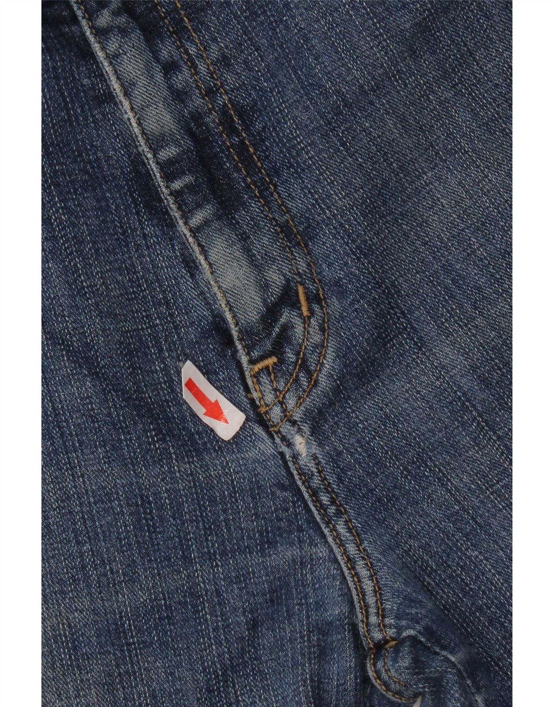 Wrangler Herre Texas Stretch Straight Jeans W32 L27 Blå Bomuld