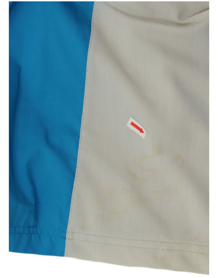 FILA træningsdragt topjakke til kvinder UK 14 Medium Blue Colourblock Polyester