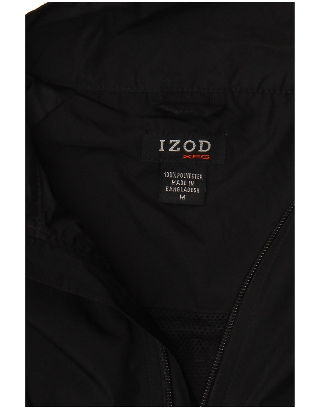 Izod Herre Pullover Træningsdragt Topjakke Medium Sort Polyester
