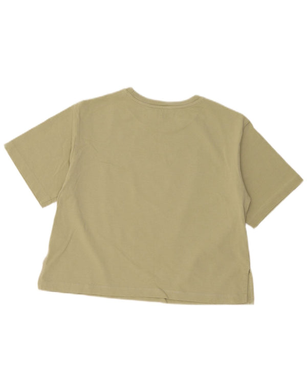 Reiss Girls T-Shirt Top 13-14 år Khaki Bomuld