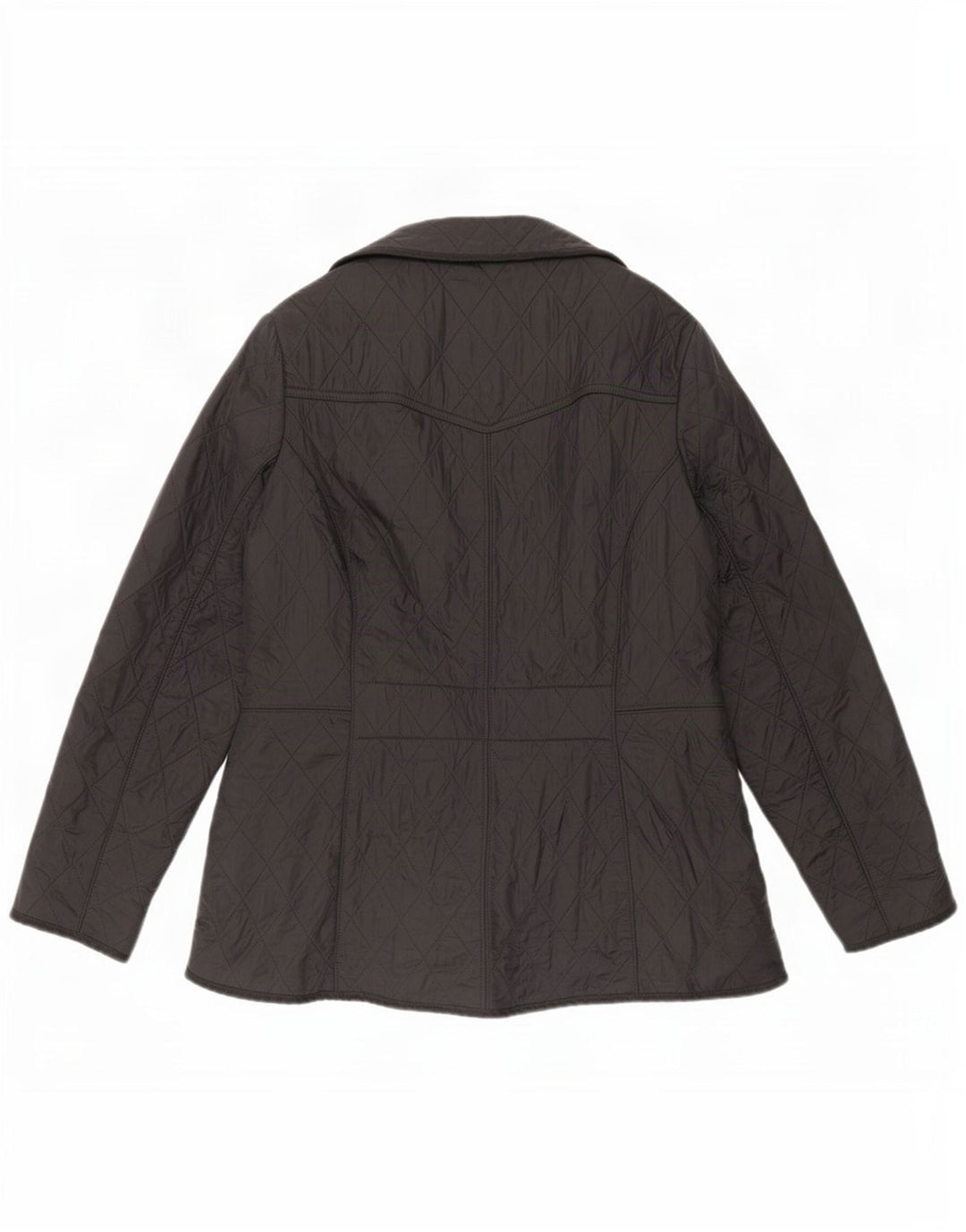 Barbour Quiltet jakke til kvinder UK 16 Large Sort