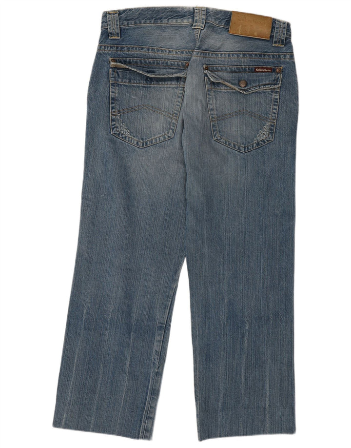 Marlboro Classics Straight Jeans til mænd W33 L27 Blå Bomuld