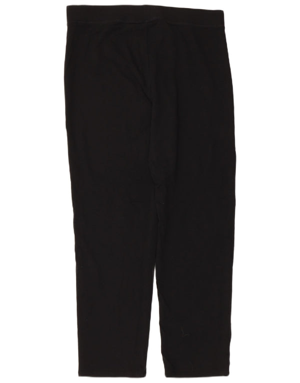 Marks & Spencer Dame Leggings UK 18 XL Sort Bomuld