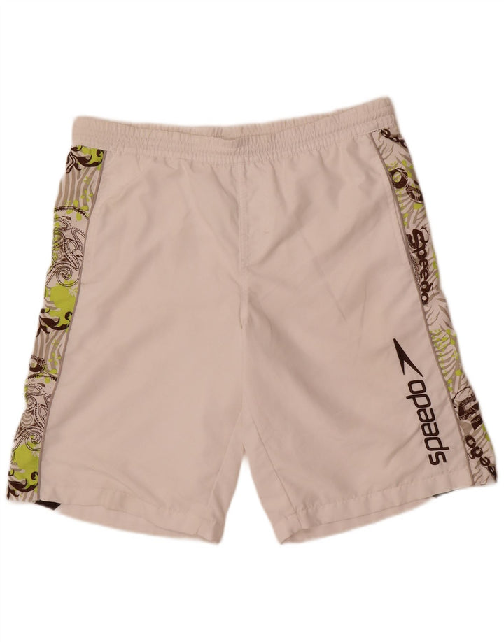 Speedo Herre grafiske svømmeshorts Små hvide blomster