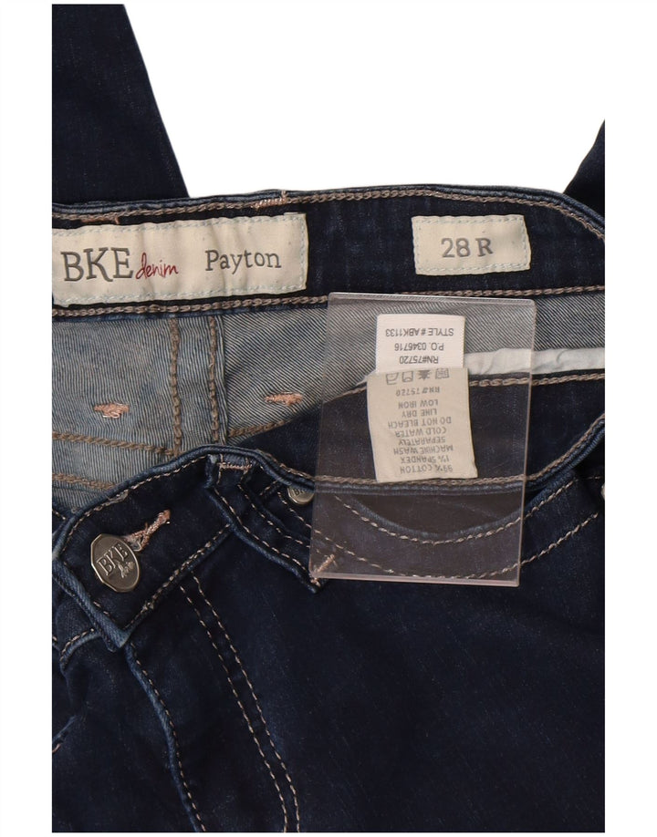 BKE Dame Payton Regular Fit Bootcut Jeans W28 L31 Marineblå Bomuld