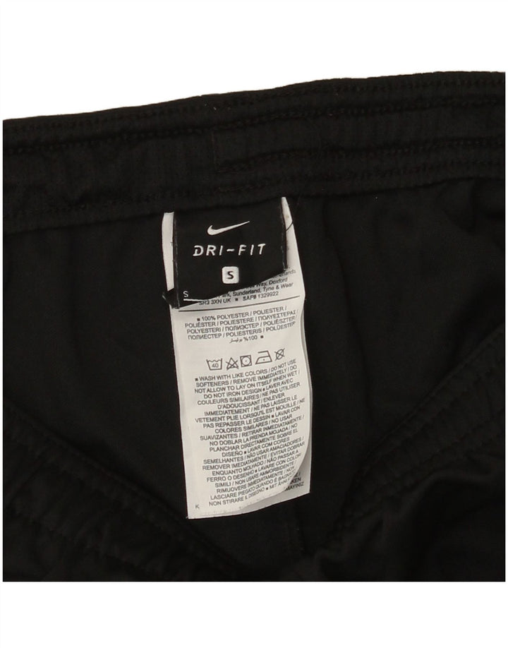 Nike sportsshorts til kvinder UK 8 Small Black Colourblock Polyester