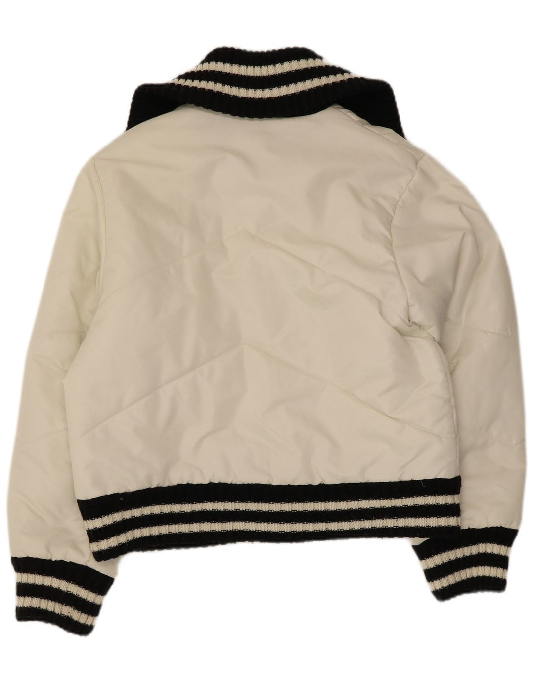 ARIZONA polstret jakke til kvinder UK 14 Large Off White Colourblock Polyamid