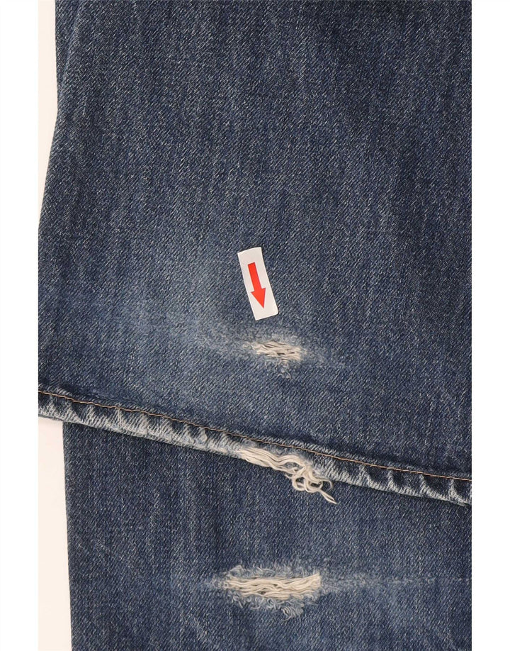 Diesel Straight Jeans til mænd W30 L29 Blå Bomuld