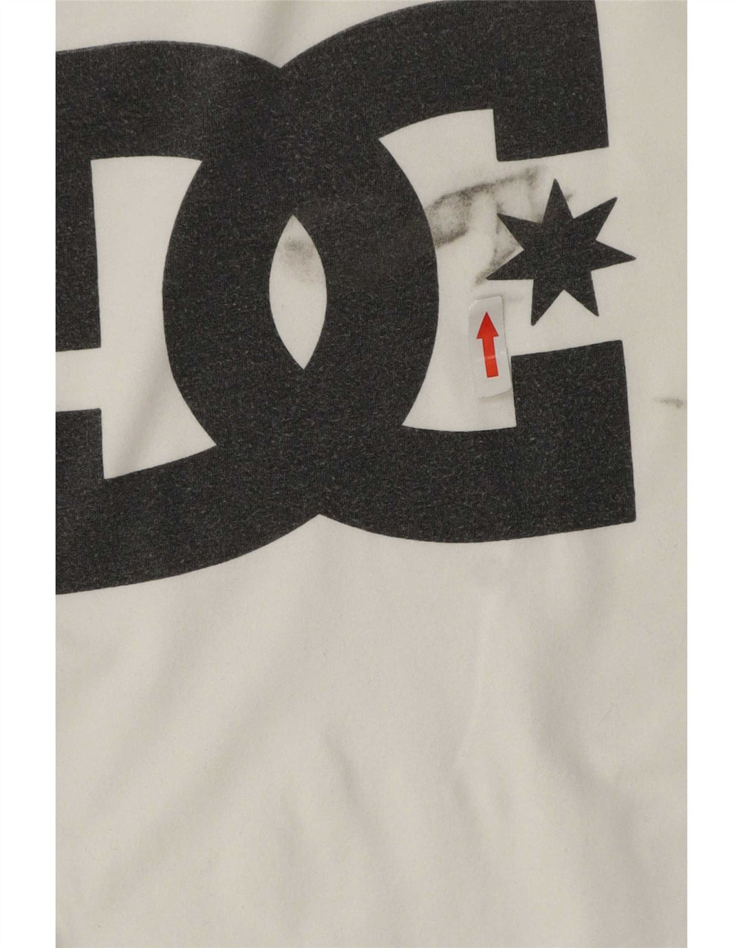 DC Herre grafisk T-shirt Top Lille hvid Bomuld