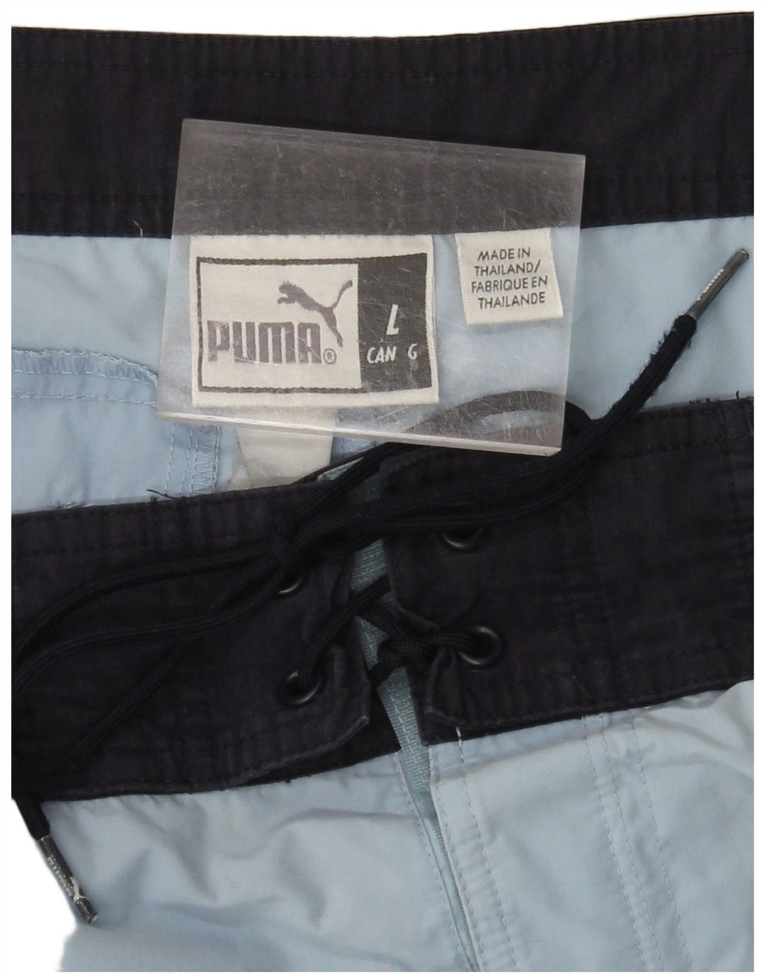 PUMA Badeshorts til mænd Stor blå farveblok