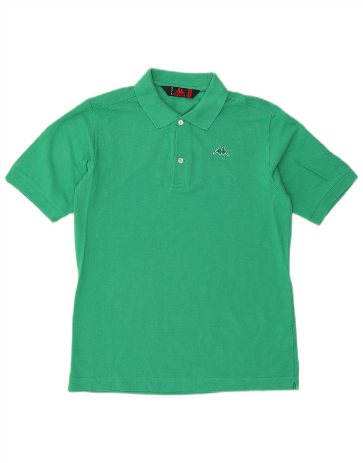 Kappa herre poloshirt XS Grøn bomuld