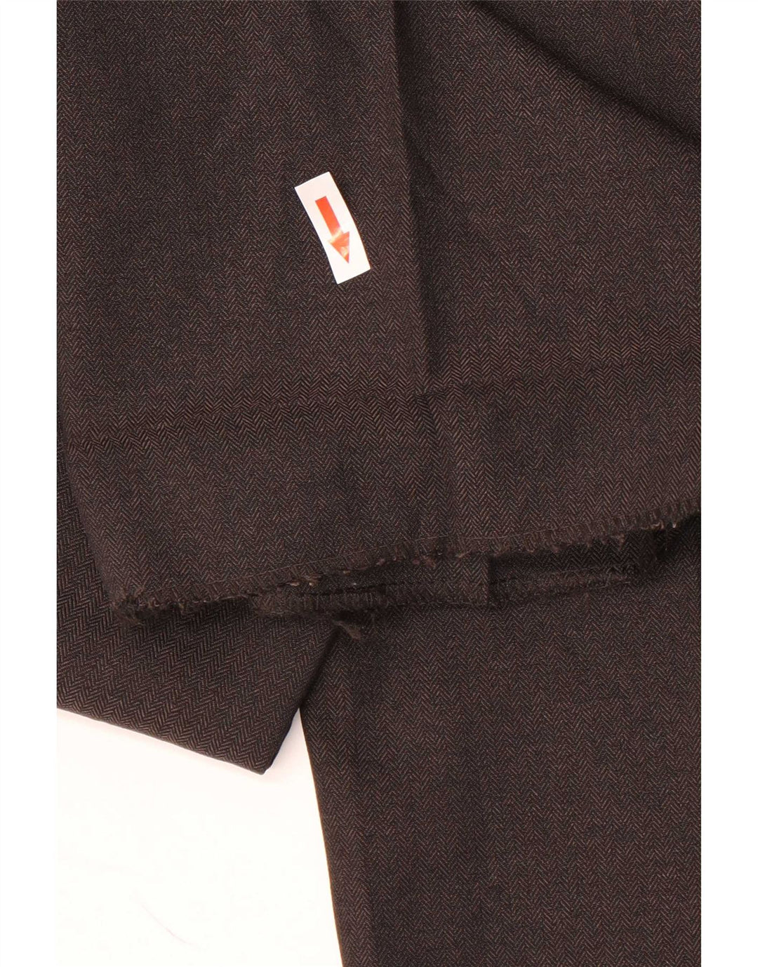 Marks & Spencer Herre Straight Suit Bukser W34 L31 Brun sildeben
