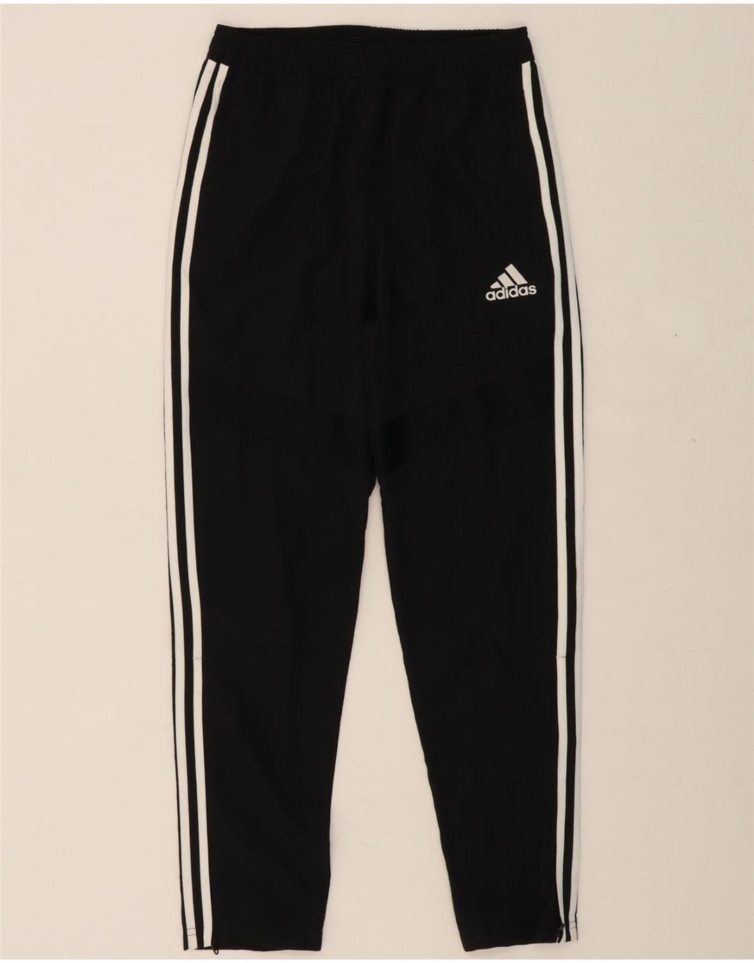 ADIDAS Boys Climalite Tracksuit Trousers 13-14 Years  Black Polyester Vintage Adidas and Second-Hand Adidas from Messina Hembry 