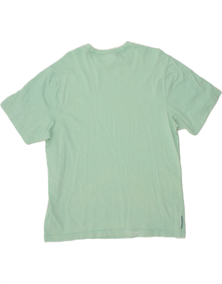 REEBOK Mens T-Shirt Top Large Green Cotton Vintage Reebok and Second-Hand Reebok from Messina Hembry 