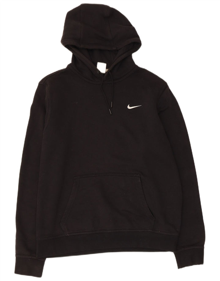 NIKE hættetrøje til mænd, stor sort bomuld