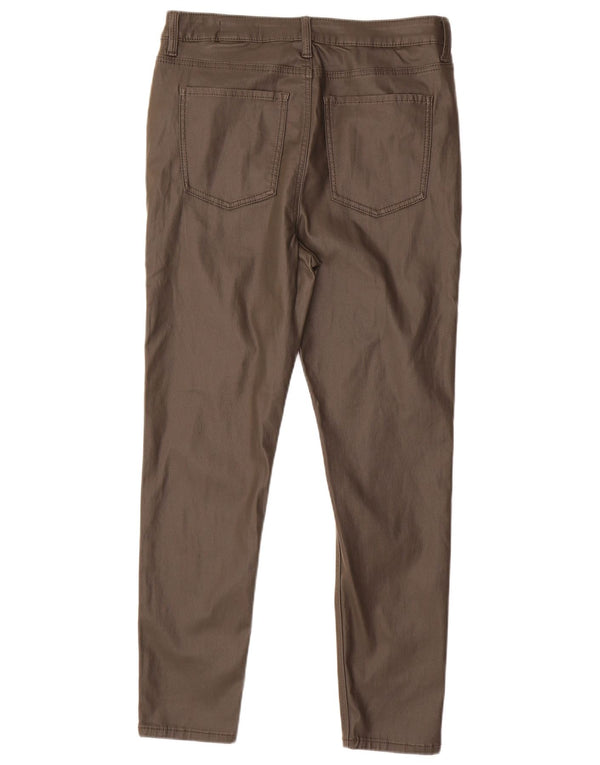 Marks & Spencer Dame Skinny Casual Bukser UK 16 Large W32 L28 Khaki