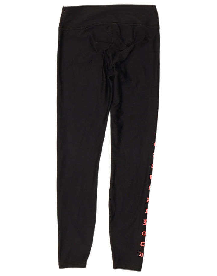 Under Armour Grafiske Leggings til kvinder UK 12 Medium Sort