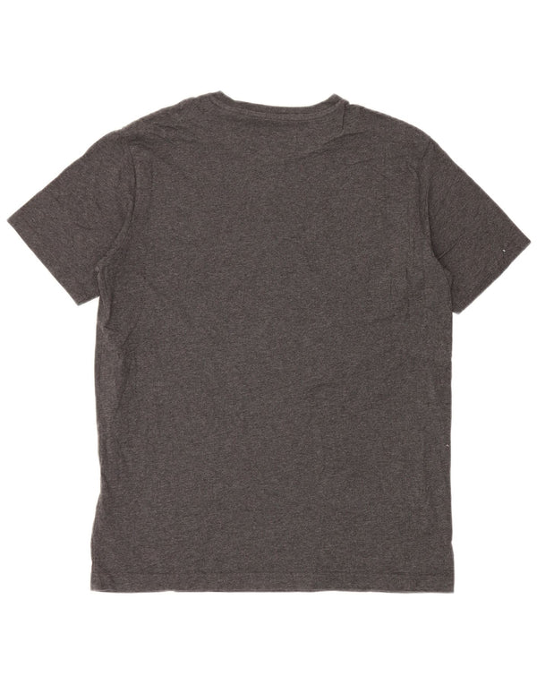 Penguin Herre T-Shirt Top Stor Grå Bomuld