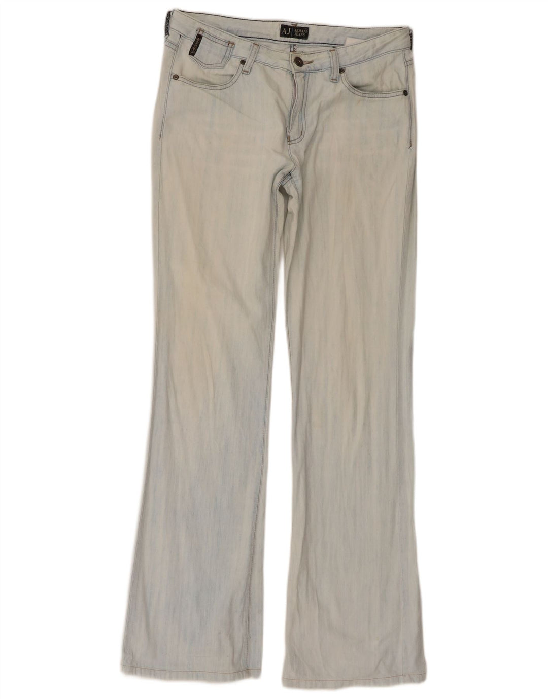 ARMANI Dame Bootcut Jeans W29 L32 Blå