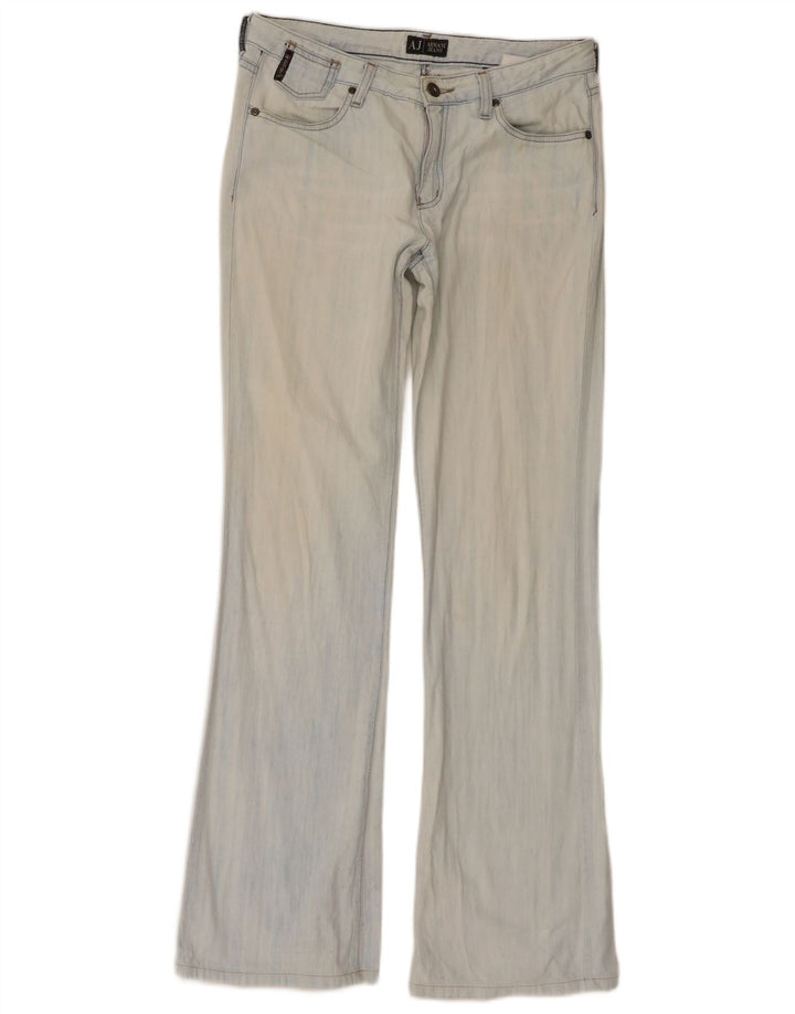 ARMANI Dame Bootcut Jeans W29 L32 Blå