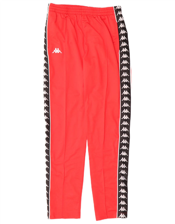 Kappa Womens Graphic Full Tracksuit UK 16 Large Red Colourblock Polyester