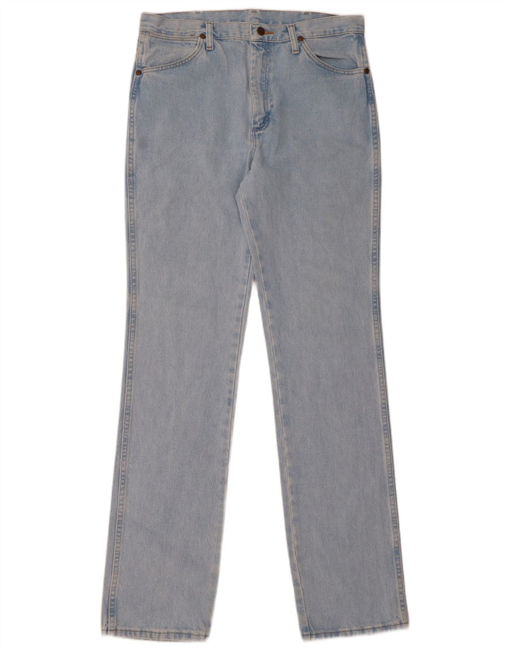 Wrangler Straight Jeans til mænd W34 L36 blå bomuld