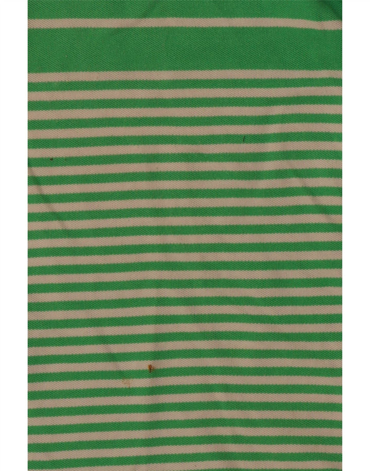 TOMMY HILFIGER Pige poloshirt 11-12 år Grøn Colourblock Bomuld