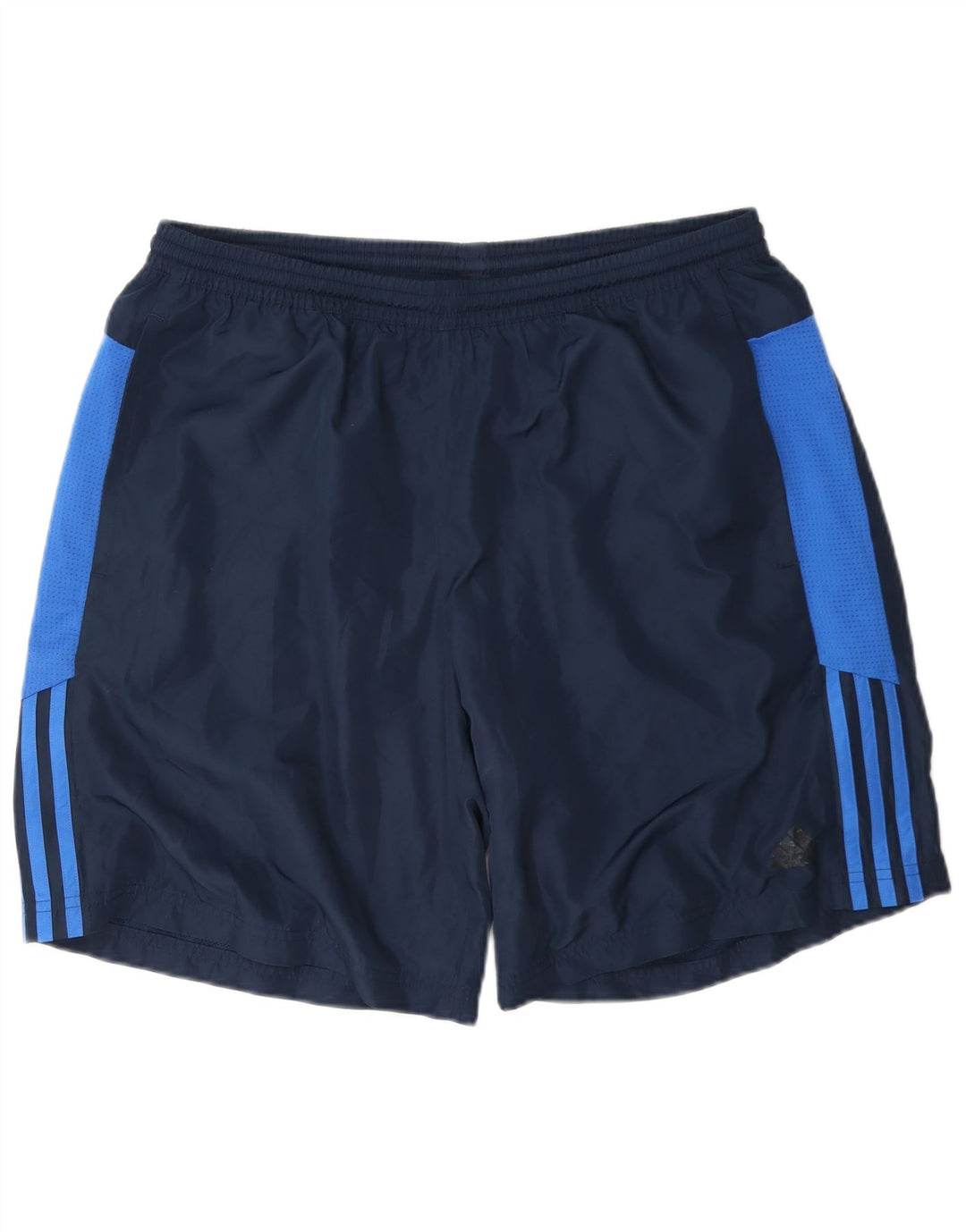 Adidas Herre Sportshorts Large Navy Blue Colourblock Polyester