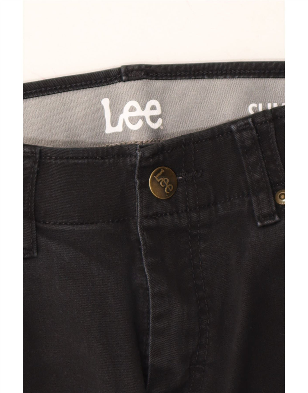 LEE Womens Slim Jeans W30 L30 Black Vintage Lee and Second-Hand Lee from Messina Hembry 