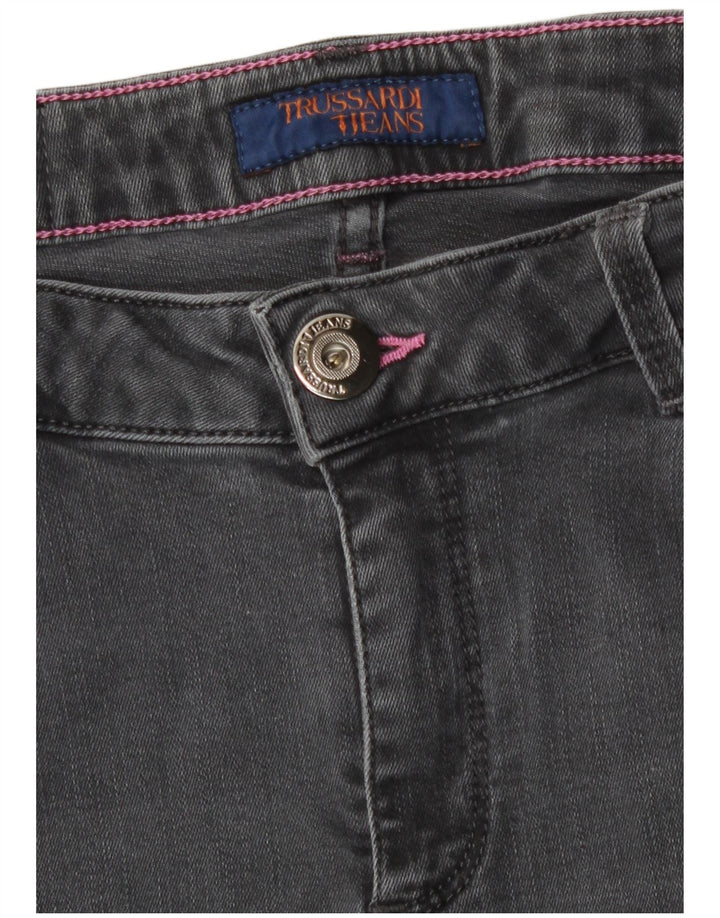 Trussardi Dame Skinny Jeans W28 L32 Grå Bomuld
