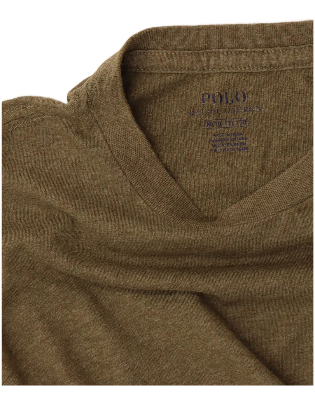 Polo Ralph Lauren Drenge Top Langærmet 10-11 år Medium Khaki