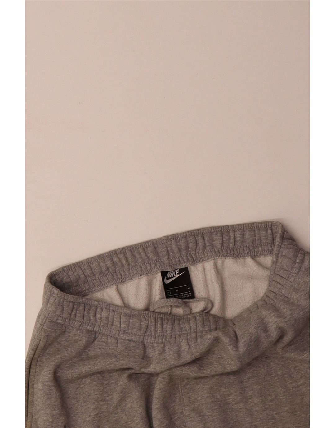 NIKE Mens Crop Cargo Tracksuit Trousers Joggers Medium Grey Flecked Cotton