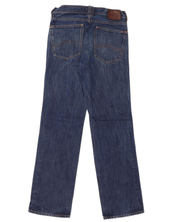 Tommy Hilfiger Straight Jeans til mænd W31 L34 Blå Bomuld