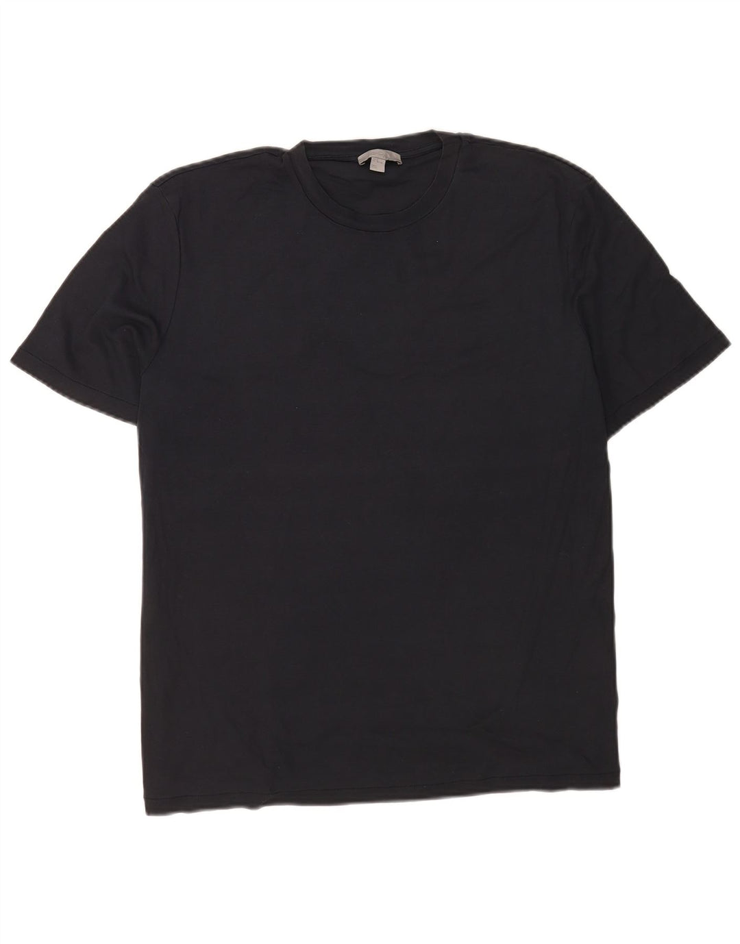 Cos Herre T-Shirt Top XL Marineblå Bomuld