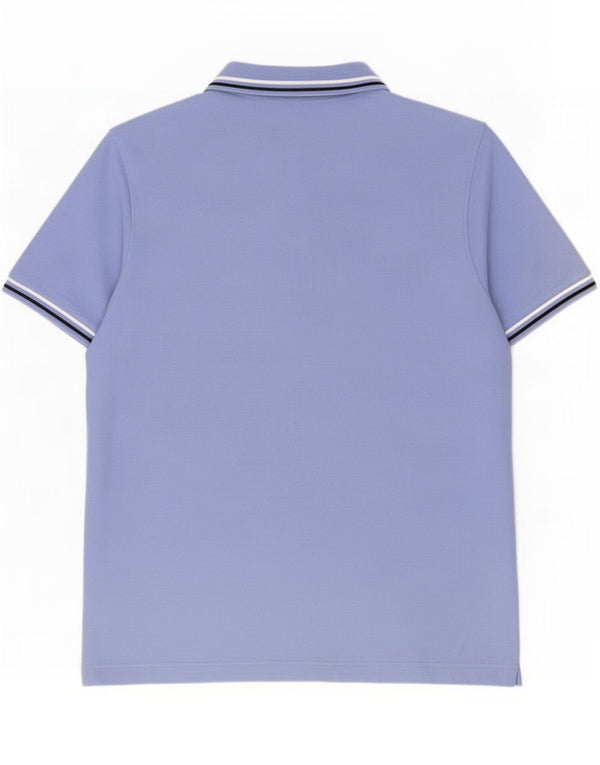 Lotto Herre Life's Polo XL Lilla Stribet Bomuld
