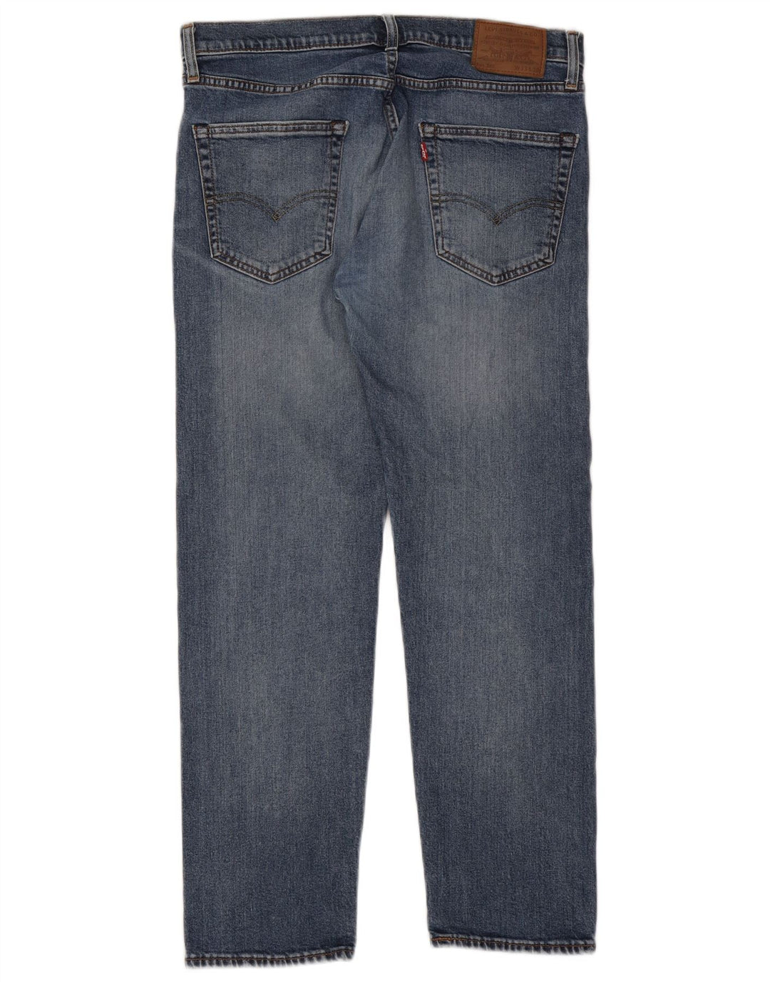 Levi's Herre 502 tilspidsede jeans W33 L30 blå bomuld
