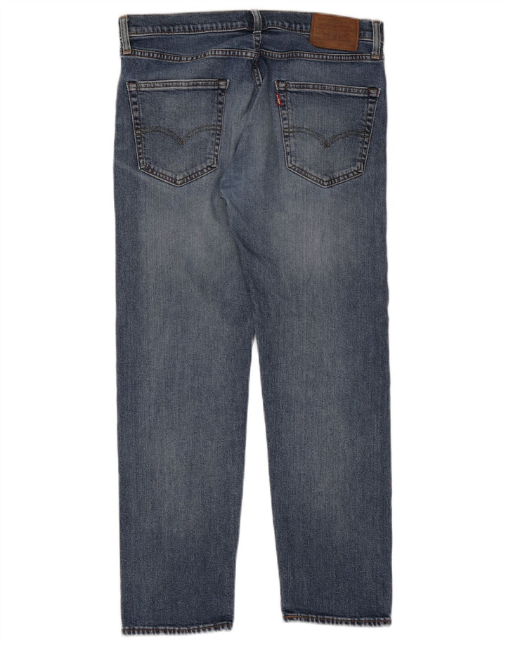 Levi's Herre 502 tilspidsede jeans W33 L30 blå bomuld