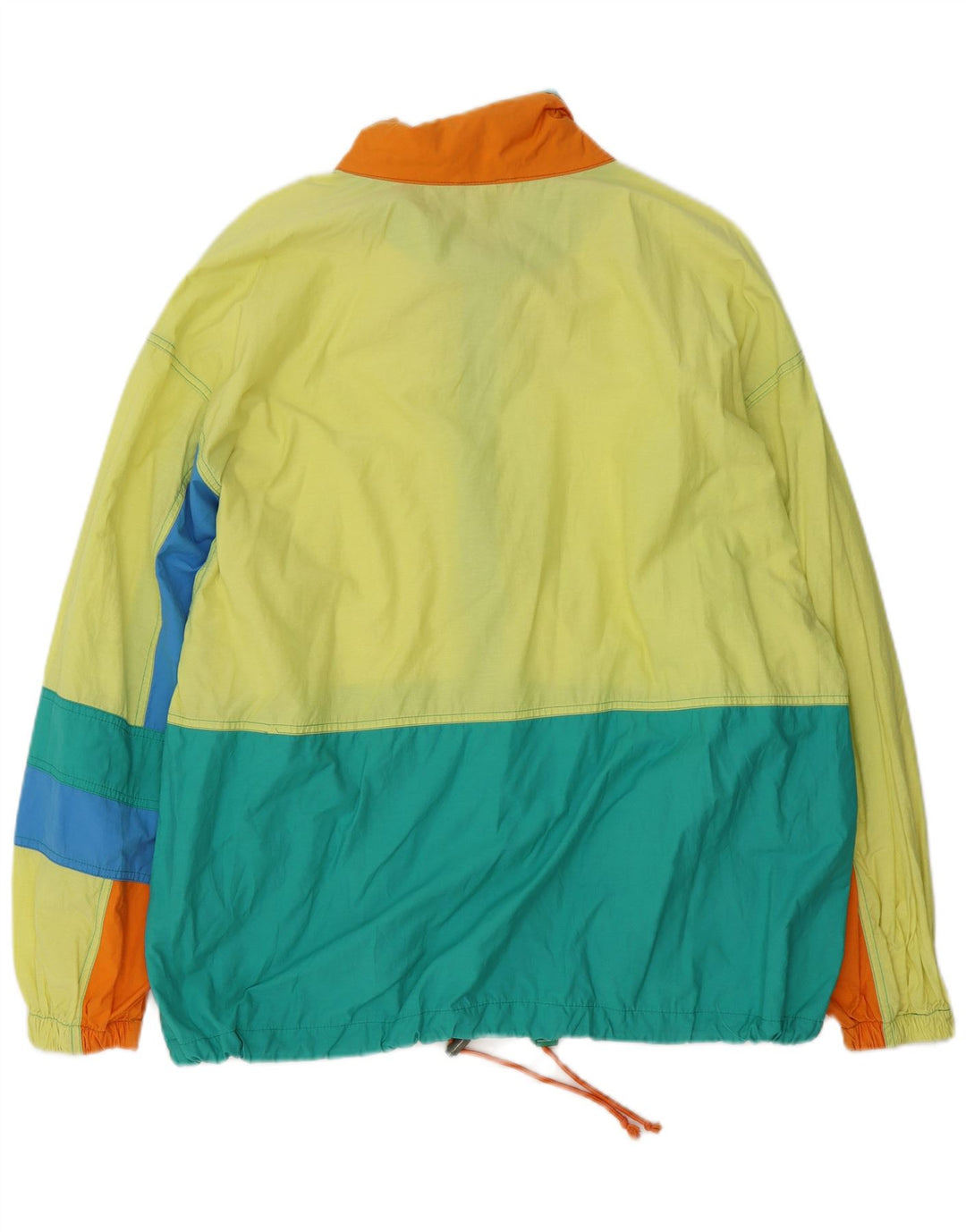 Vintage Herre Utility Jacket UK 40 Stor flerfarvet Colourblock