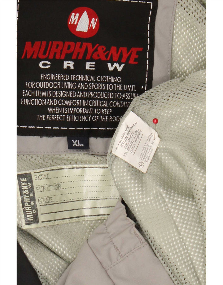 Murphy & Nye Regnjakke til mænd UK 42 XL Grå Nylon
