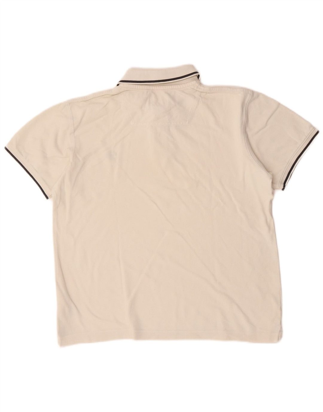 Timberland Herre Regular Fit Polo Shirt Medium hvid stribet bomuld