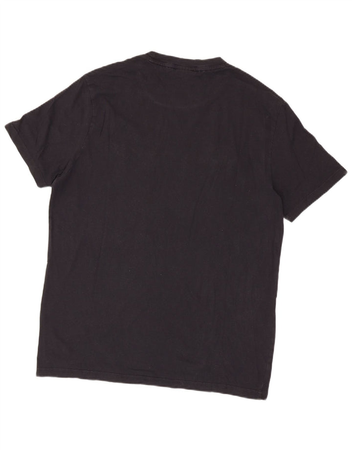 CHAMPION Herre Grafisk T-Shirt Top Stor Sort