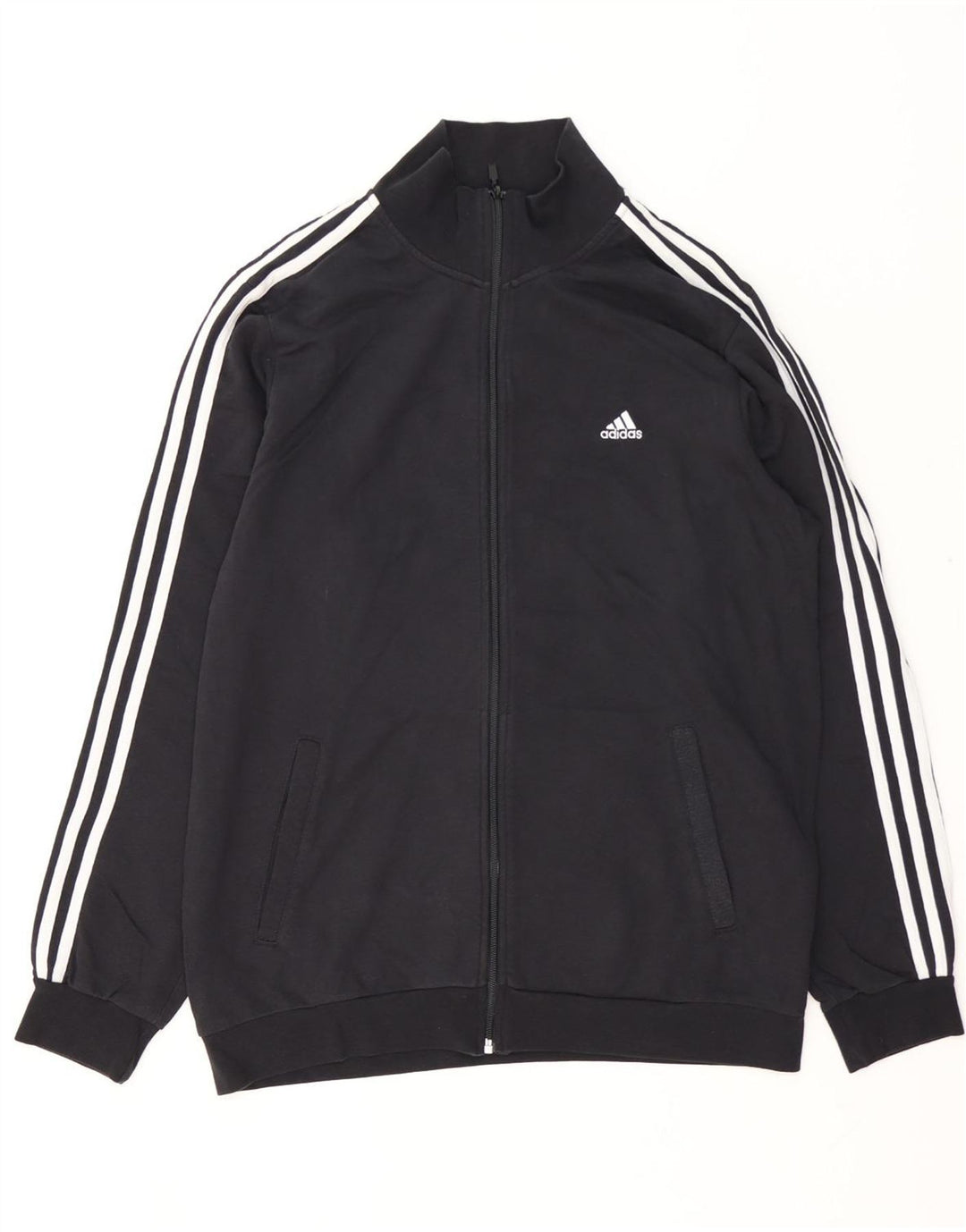 Adidas Træningsdragt til mænd Topjakke Medium Sort Bomuld