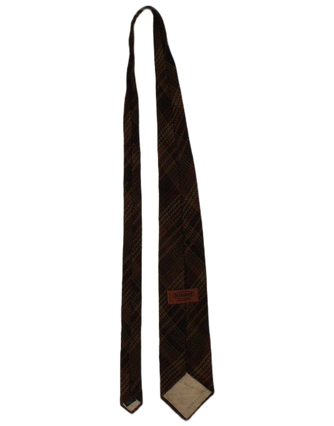 Missoni Mens Cravatte Tie One Size brun silke