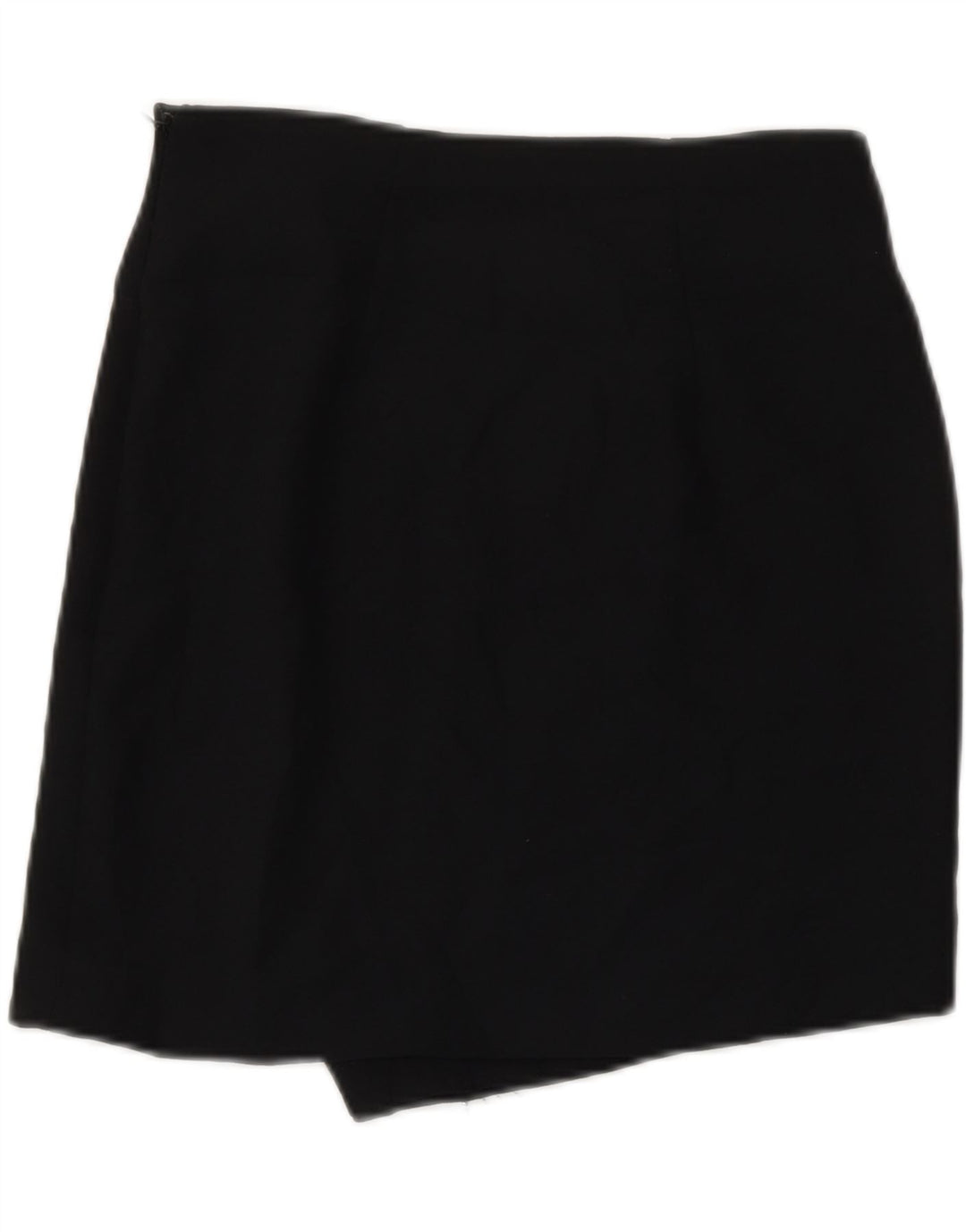 ZARA Womens Wrap Skirt XS W24 Black Polyester Vintage Zara and Second-Hand Zara from Messina Hembry 