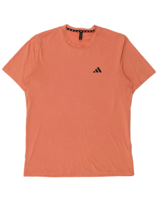 Adidas Herre Aeroready T-Shirt Top Stor Pink Polyester
