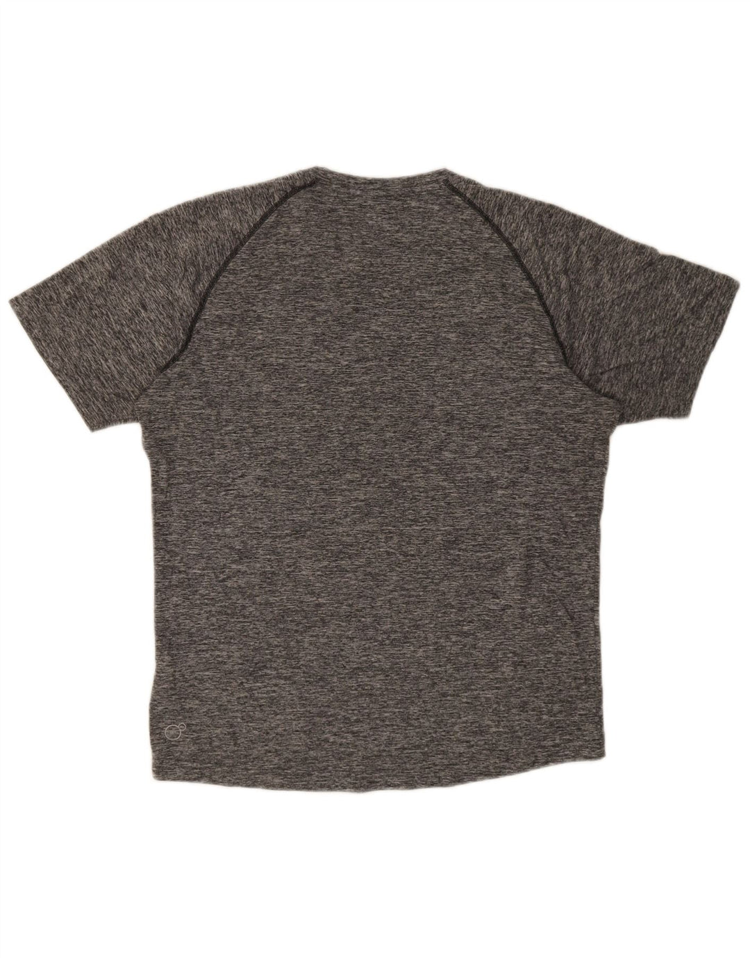 Puma Herre T-Shirt Top Medium Grey Flecked Polyester