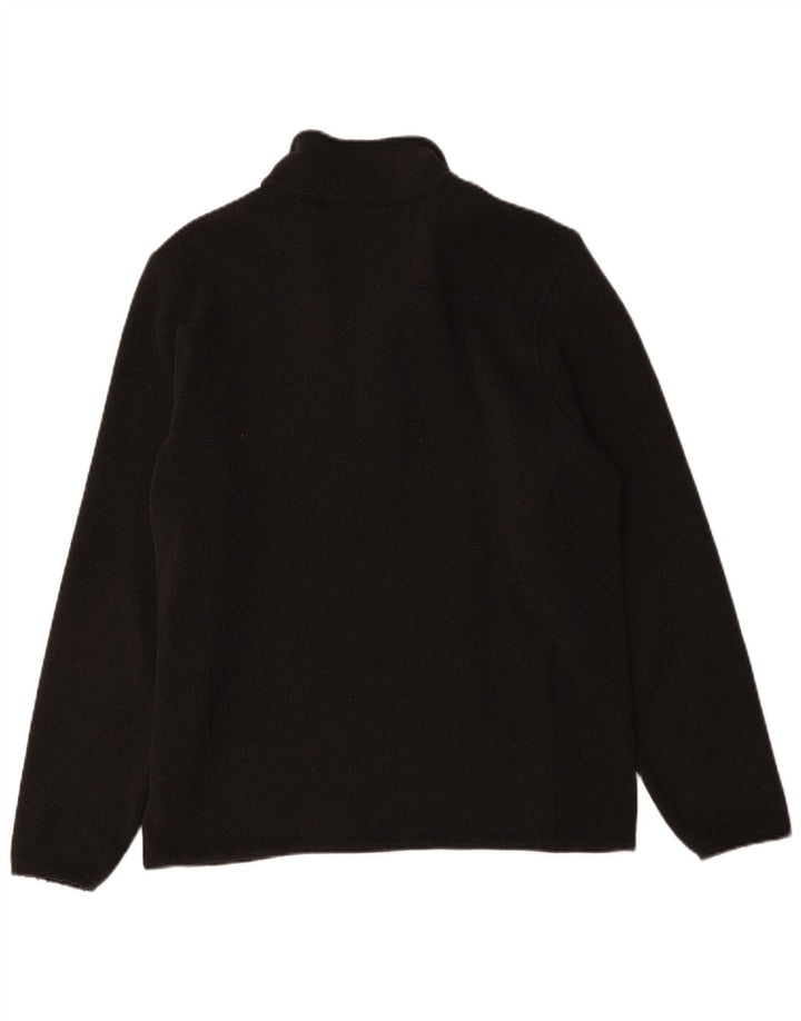 The North Face Herre Zip Neck Jumper Sweater Medium Black