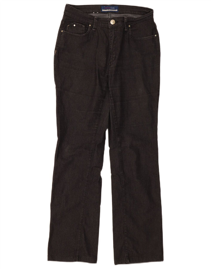 Trussardi Lige Jeans til kvinder IT 44 Medium W28 L28 Grå Bomuld