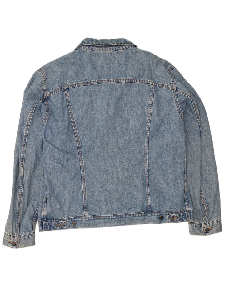 Carrera Herre denimjakke UK 44 2XL Blå Bomuld